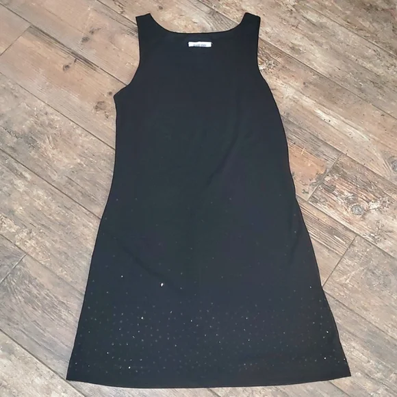 Little Black Dress with Glitter Spots - Picture 1 of 6